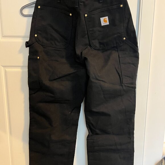 Carhartt Firm Duck Double Front Work Dungaree - Picture 2 of 3